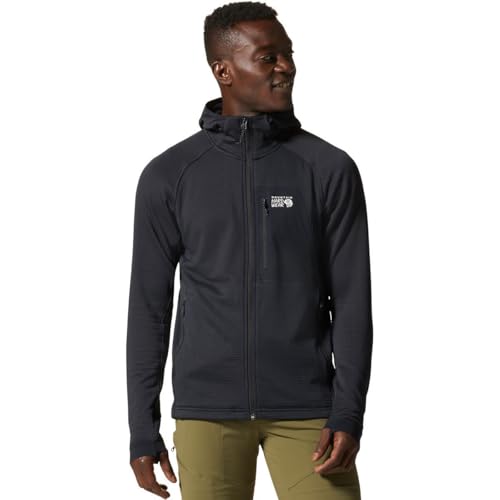 Mountain Hardwear Men's Polartec Power Grid Full Zip Hoody