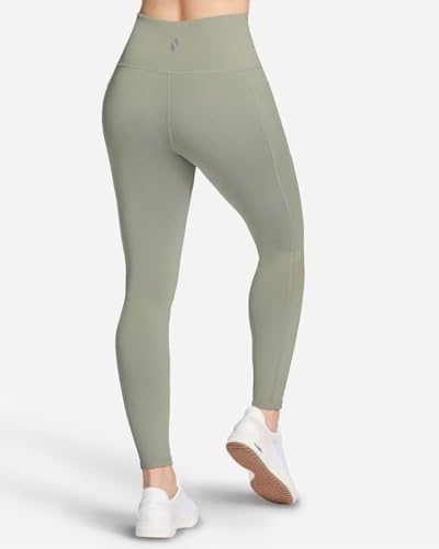 Image of Skechers Women's High Rise Go Walk Goflex High Waisted 2-Pocket Yoga Fitted Leggings