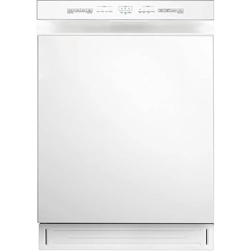 Midea MDF24P1BWW 52 dBA White Front Control Hybrid Tub Dishwasher