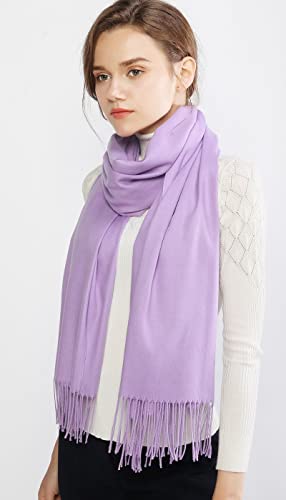 Image of RIIQIICHY Women's Fringe Shawl Wrap Pashmina Scarf for Wedding Evening