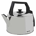 Igenix IG4350 Corded Catering Kettle, Traditional Hot Water Boiler with Lift Off Lid, Ideal for Household or Commercial Use, Stainless Steel, 2200 W, 3.5 Litre Capacity