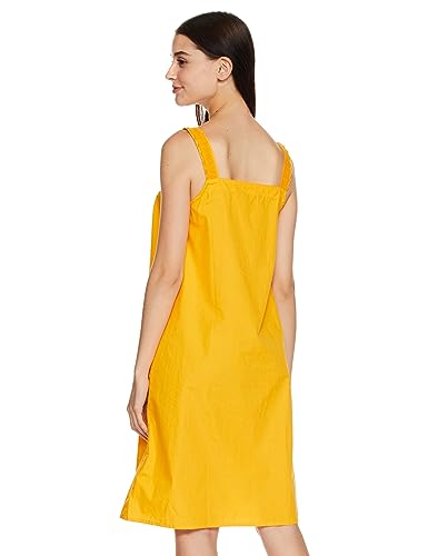 Image of Amazon Brand - Eden & Ivy Women's Cotton Knee Length Sleeveless Nighty