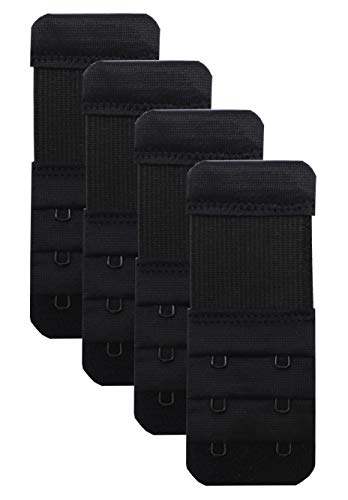 Tamlien 2 Hook Bra Extenders,Stretchy Soft and Comfortable Bra Strap Extender