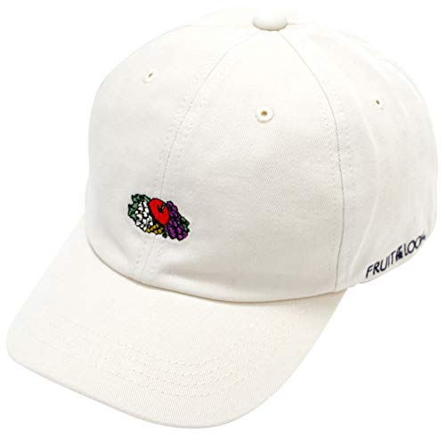 FRUIT OF THE LOOM フルーツオブザルーム ロゴ 刺繍 コットン ローキャップ ポロ キャップ 6パネル ユニセックス 帽子 キャップ メンズ レディース ジェットキャップ ＜オフホワイトン＞のサムネイル