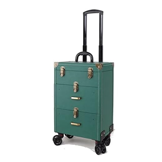 Hard Shell Rolling Makeup Trolley Case