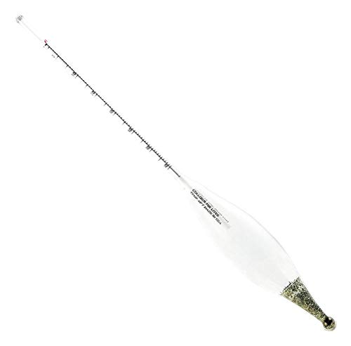 Thermco GW152H Soil Analysis Hydrometer, Grams of Soil Colloids Test, ASTM 152H, -5 to 60 Grams Range, 1.0 Degree Division, 280 mm Length