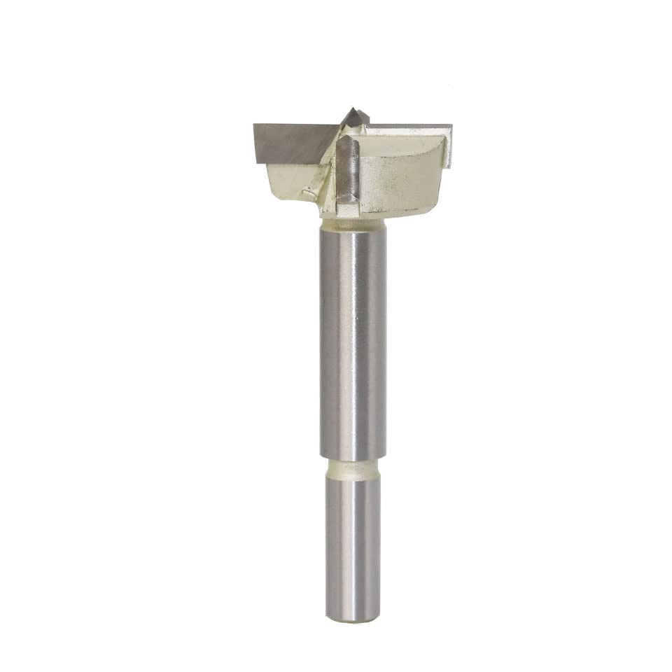 Woodworking Forstner Drill Bits Saw Cutter Tool Carbon High Speed Steel Wood Working Hole Cutter Titanium Coated Wood Boring Hole Drilling (32mm)