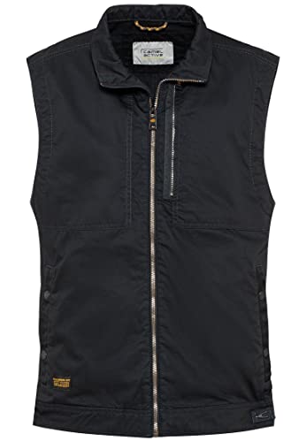 Preisvergleich Produktbild camel active Herren Outdoor Weste mit Stehkragen Dunkelblau menswear-56