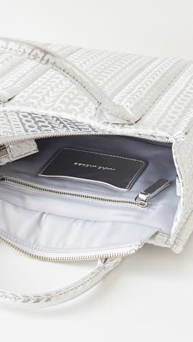 Bolso tote pequeño para mujer de Marc Jacobs, color plateado/brillante, talla única miniatura 6