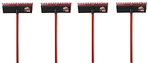 Libman CO 547 Floor Deck Scrub Brush and Handle (4-(Pack))