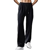 [Manatsulife] ロングパンツ メンズ ジャージ 下 トレーニングウェア ストレッチ 速乾性 通気 ワイドパンツ ジム 筋トレ 軽量 スポーツ K106 (JP, アルファベット, L, ブラック)