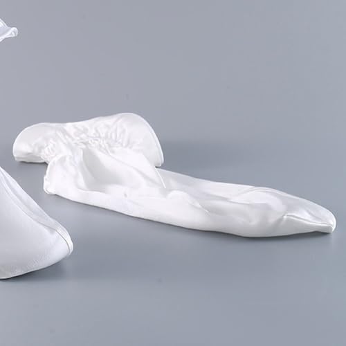 Calcetines de seda morera con volantes para mujer un lujo transpirable 7