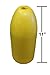KUFA Sports 5x11-Inch Shrimp Trap Float (2-Pack), Yellow F11Yx2