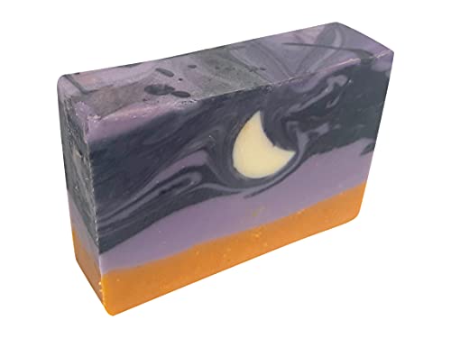 WFG WATERFALL GLEN SOAP COMPANY, LLC, Moonlight over Morocco bath soap, spiced wood aroma, body soap, natural soap, vegan soap
