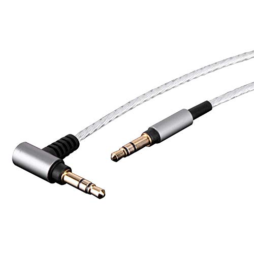 6N OFC 3.5mm�I�X-3.5mm�I�X ���P�[�u�� �w�b�h�z���y�Б�L�^�A�z���C�g�z�r�o�{ MDR-XB950BT 1A 1AM2 1ADAC 1000X 1ABT 100AAP 100ABN SR5 SR7 MSR7 SOLO2 SOLO3 SHP