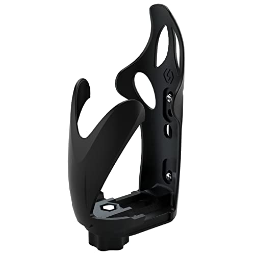 GOURIXIN Portabidon Bicicleta, Ligero Sostenedor de la Botella de Bicicleta Portavasos Fuertes para Bicicletas Hervidor de Ciclismo para Bicicletas de Carretera, Montaña Black 1 Pack Cover