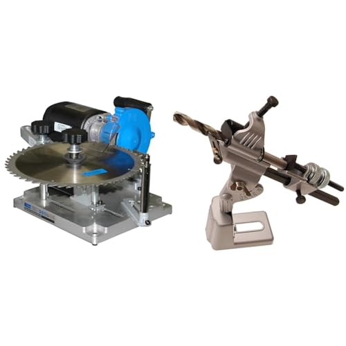 Güde Sägeblattschärfgerät GSS 400 110 W & BGS 3200 | Anschleifvorrichtung | für Spiralbohrer Ø 3-19 mm