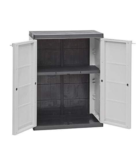 Armadio box basso in Resina Plastica per esterno 65x37x85