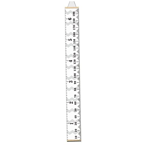 VICASKY Wooden Boys and Girls Measuring Chart Height Ruler for Boys and Girls Room Waterproof Promotes Intelligence Easy to Install Remove