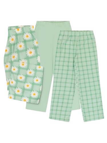 Mad Dog Girl's Pajama Pants - 2/3 Pack, Soft Micro Fleece Fashion Sleepwear Lounge. Sizes: 6-16