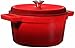 Filinydf Dutch Oven 6.5 Quart, Red Dutch-ovens Dutch ovens Dutch oven Dutch oven pot with lid Iron dutch oven Dutch oven cast iron Cast iron set cast iron cookware Cast iron pots and pans