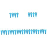 Supvox Rohr Endrohr Schalldämpfer Auspuff Endschalldämpfer Abluft- Entlüftungsstopfen Abgasrohre Waschstopfen Gummi Abgasschalldämpfer Gummi Abgaswaschstopfen Klein Steckbar 28 Stk