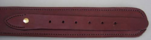 BURGUNDY Deluxe Smooth Gun Cartridge GUNS4US Belt SASS Gun Pistol Style 22 cal Ammo Loops Western Cowboy Gun Pistol