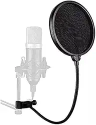 Filtro Anti Ruido Espuma Puff Pop Filter para Microfone MS15