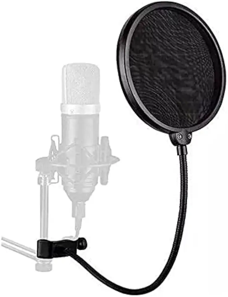 Filtro Anti Ruido Espuma Puff Pop Filter para Microfone MS15