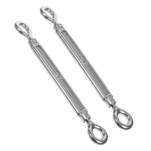 PRETYZOOM Garden Wire Tensioner Stainless Steel Turn Buckle Tensioner Quick Effortless Flower Basket Bolt