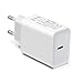 Cargador USB C, Cargador de Enchufe 20W PD, Cargador rápido USB 3.0 Tipo C Compatible con iPhone12/13/Pro/Mini/11/XR/X/8, Samsung S22/S21/S20, Xiaomi, Huawei, OPPO, OnePlus, etc.