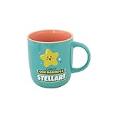 Capacidad: 370 ml. Mr. Wonderful Taza, multicolor, única