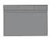 Produktbild Hitzebeständige Silikon Löten Projekt Mat Pad Geschenke Rutschfeste Reparatur Matte für Lötkolben Repair Geschenk für Techie 40x30 CM (Grau)