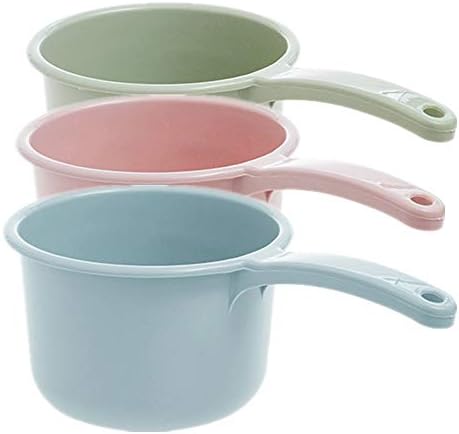 3Pcs Washing Spoons Plastic Thicken Bathing Kitchen Ladles Bathro...