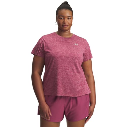 T-Shirt Tech Twist Under Armour Respirant Col Rond pour Course à Pied