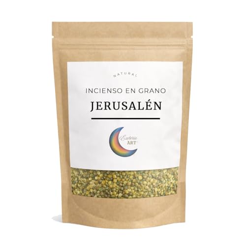 Incienso Litúrgico de Jerusalem | Resina Natural para Ritual, Meditación y Purificación Espiritual | Bolsa Termosellada