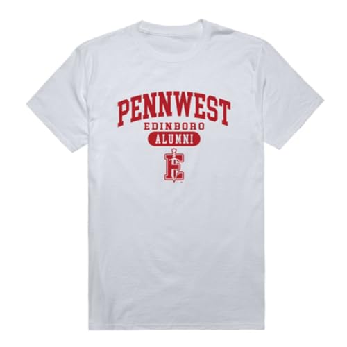 W Republic Edinboro University Fighting Scots Alumni Tee, White, X-Large
