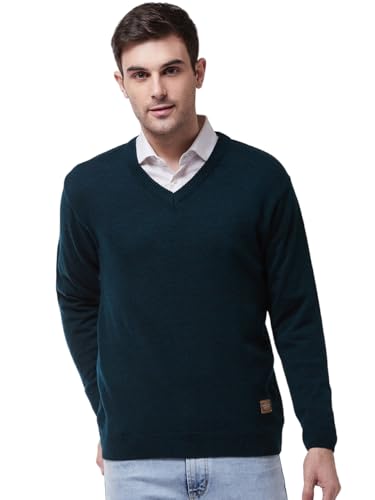 Image of Pivl Men's Winter V Neck Solid Sweaters ||Winterwear||