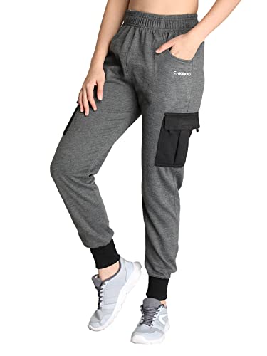 Image of CHKOKKO Women High Rise Gym Wear Sports Fitness Relaxed Track Pant
