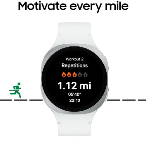 Samsung Galaxy Watch 8 40 mm LTE Gris (Graphite) L325 - [Versions italienne, hongroise, polonaise, roumaine, autrichienne et suisse]