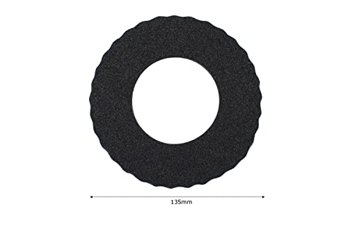 Tankschutzring Moosgummi schwarz 135 x 70mm für MZ ES125, ES150, ETS125, ETS150, ETS250, TS125, TS150, TS250, TS250/1, ETZ125, ETZ150, ETZ250, ETZ251, ETZ300