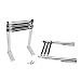 Mojiate Made 3 Step Ladder 316 Stainless Steel Telescoping Capacity Stepladder for Marine Yacht/Swimming Pool with Retaining Strap (3 Step Ladder)