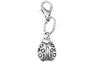 Ladybug II Clip-On Charms