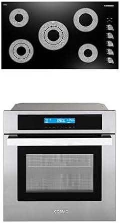 Cosmo 2PC Kitchen Package with 36" Electric Cooktop & 24" Electric Wall Oven