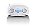 Produktbild Lenco SCD-69 Tragbare Boombox mit DAB +, FM-Radio, USB-Wiedergabe, CD / MP3-Player, Weiß
