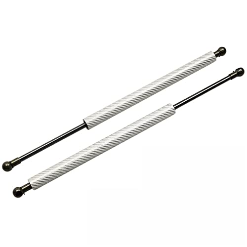 ZSQGHGH Resorte de Gas para Daewoo para Lanos (Klat) 1997 Auto Gas Spring Struts Prop Amortiguador Cargado por Gas Bota Trasera 1 Par Muelle Neumático(Plata)
