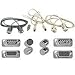 Belkin 10FT at KVM Cable Kit for Omniview SE with at to PS2 Conversion