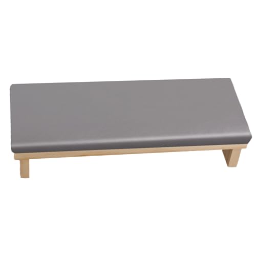 YANHUILAY ネイルアームレスト 手の枕 ネイル ハンドピロー ネイル用ハンドレスト ネイルハンド枕 マニキュア ハンドピロー PUレザー 防水 防汚 洗える 腕枕 腕マクラ 腕置き ネイルアート 自宅 サロン 美容院 業務用 (グレー)