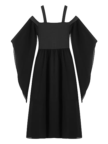 Vestido gótico renacentista medieval para niñas miniatura 4