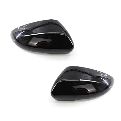 Couvercle de rétroviseur noir brillant pour Golf MK6 5K0857537 1 paire